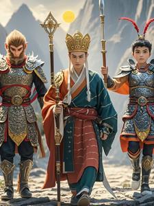 穿越唐僧带天庭三大反骨仔取经