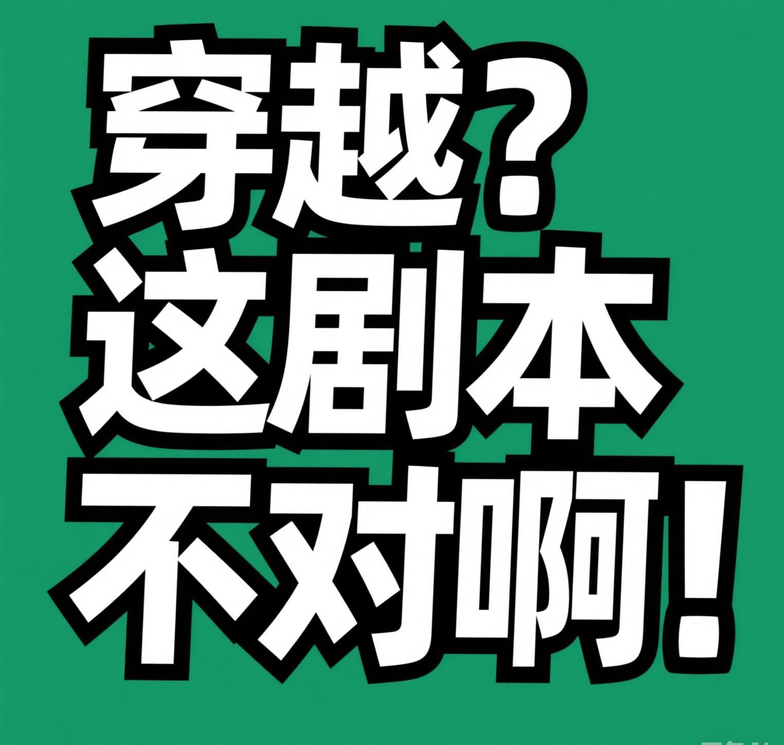 穿越小剧本