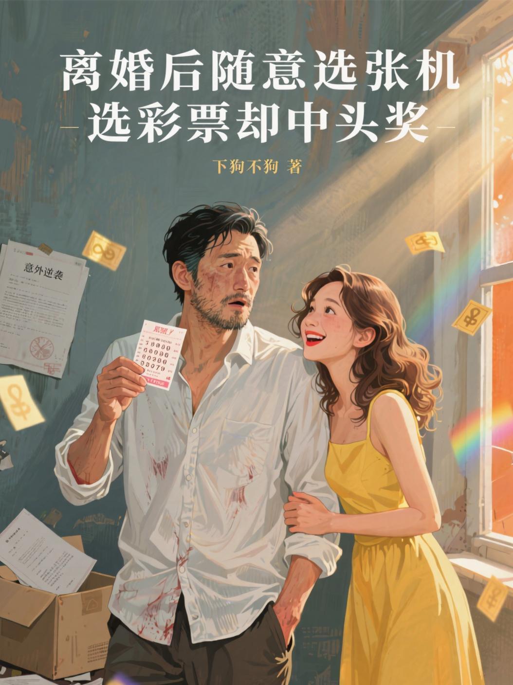 刚离婚就中彩票