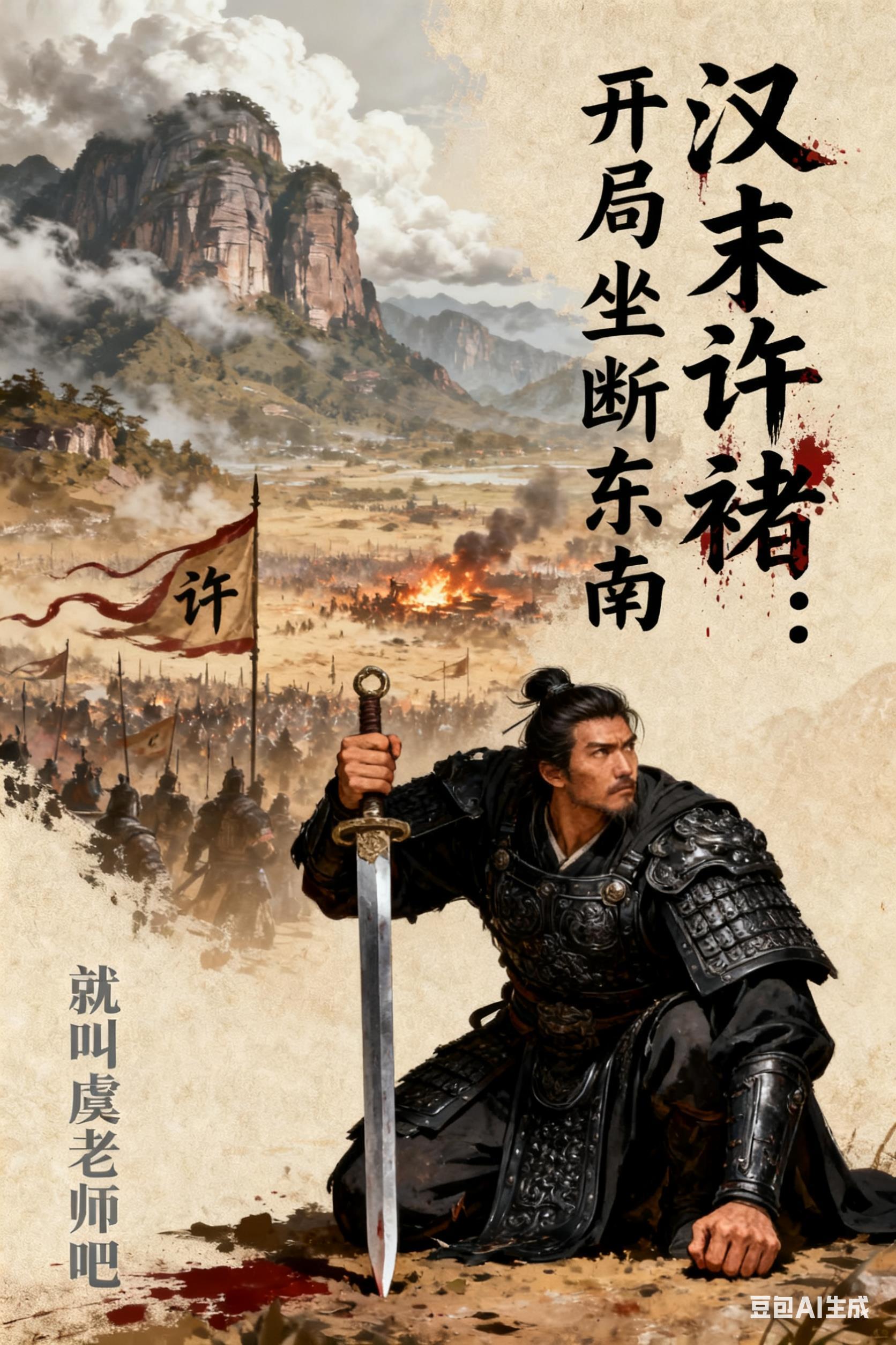 许褚被何人击落